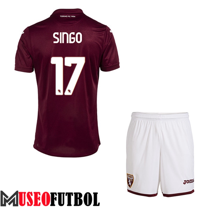 Camiseta Torino (SINGO #17) Ninos Primera 2022/23