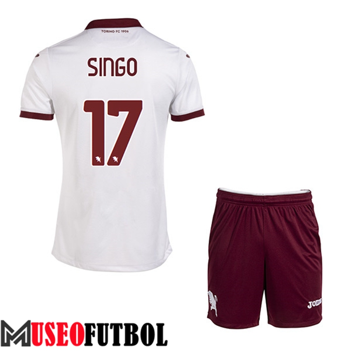 Camiseta Torino (SINGO #17) Ninos Segunda 2022/23