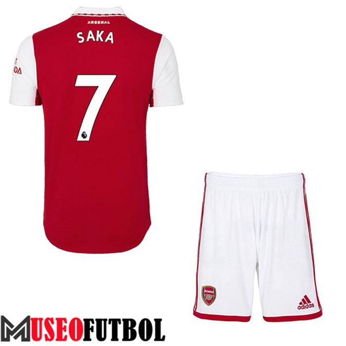 Camiseta Arsenal (SAKA #7) Ninos Primera 2022/23