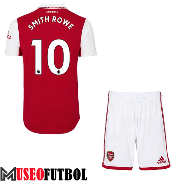 Camiseta Arsenal (SMITH ROWE #10) Ninos Primera 2022/23