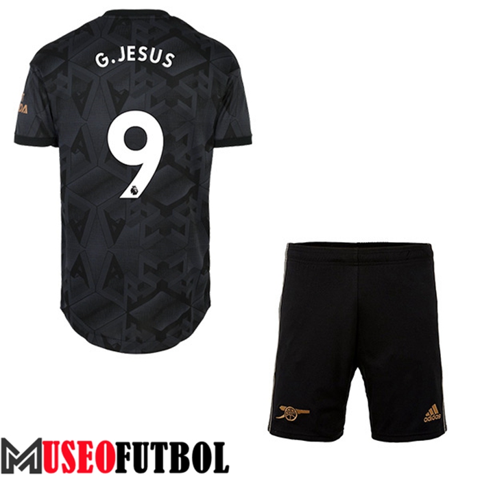 Camiseta Arsenal (G.JESUS #9) Ninos Segunda 2022/23