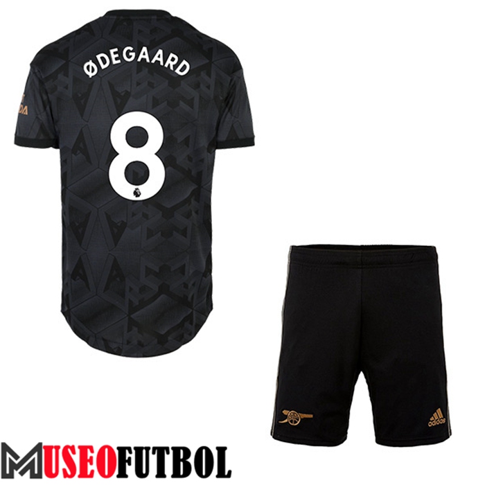 Camiseta Arsenal (ODEGAARD #8) Ninos Segunda 2022/23