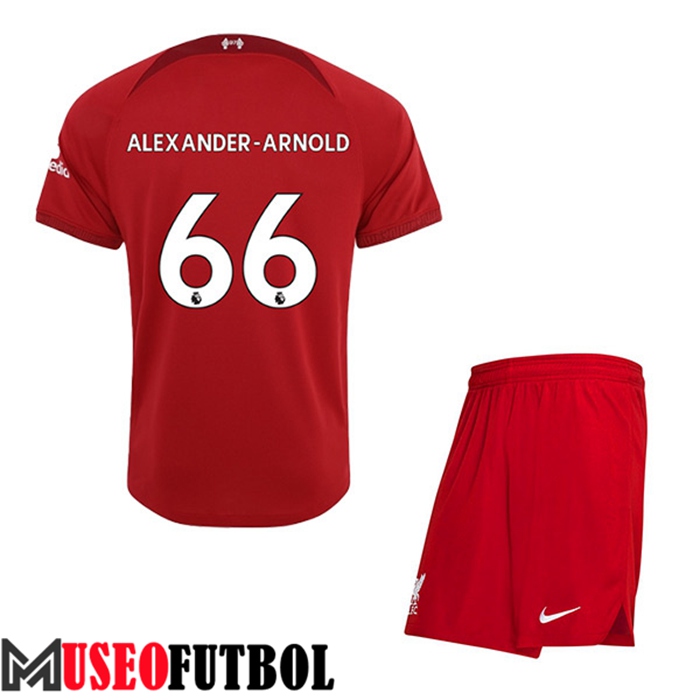 Camiseta Liverpool (ALEXANDER-ARNOLD #66) Ninos Primera 2022/23