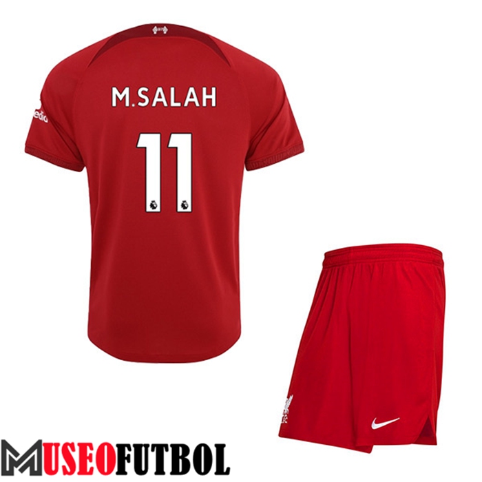 Camiseta Liverpool (M.SALAH #11) Ninos Primera 2022/23