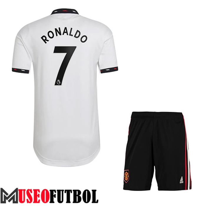 Camiseta Manchester United (RONALDO #7) Ninos Segunda 2022/23