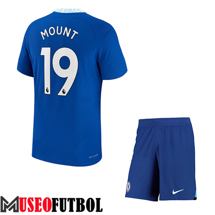 Camiseta FC Chelsea (MOUNT #19) Ninos Primera 2022/23