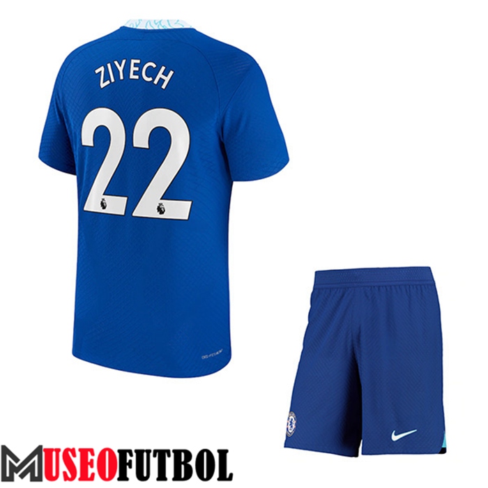 Camiseta FC Chelsea (ZIYECH #22) Ninos Primera 2022/23