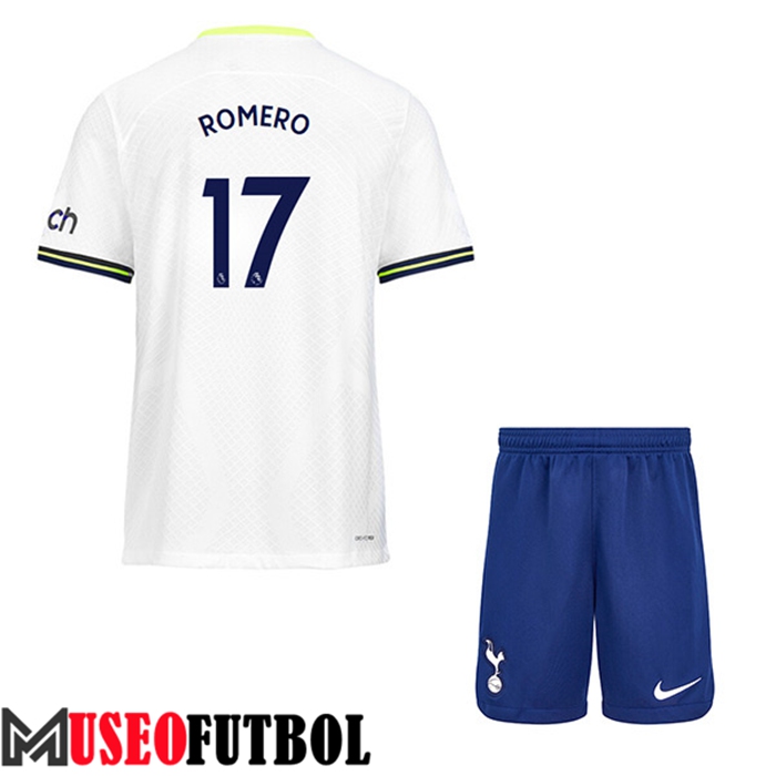 Camiseta Tottenham Hotspur (ROMERO #17) Ninos Primera 2022/23