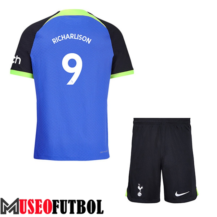 Camiseta Tottenham Hotspur (RICHARLISON #9) Ninos Segunda 2022/23