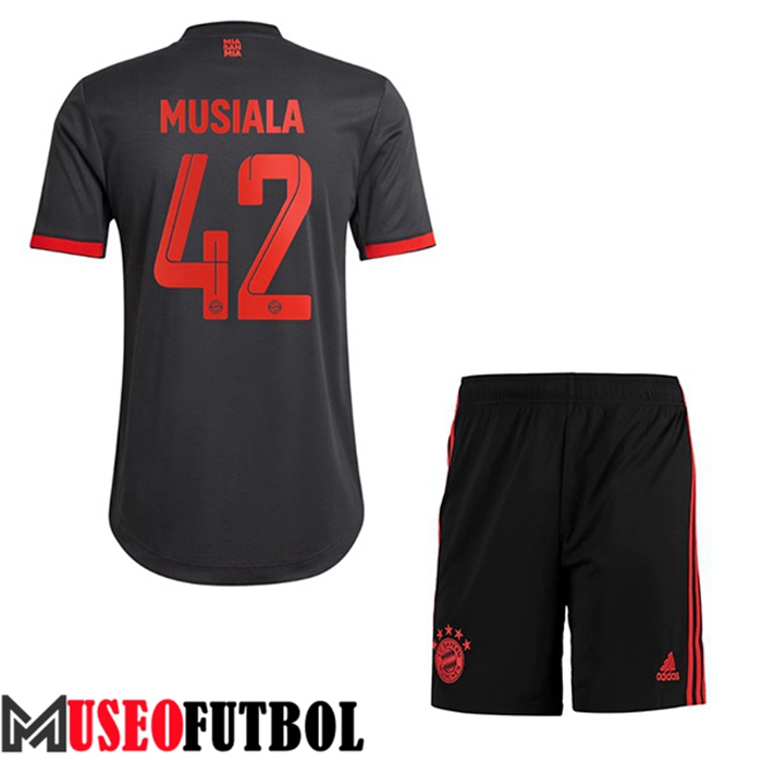 Camiseta Bayern Munich (MUSIALA #42) Ninos Tercera 2022/2023