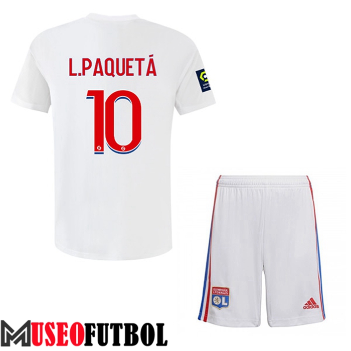 Camiseta Lyon (L.PAQUETÁ #10) Ninos Primera 2022/2023