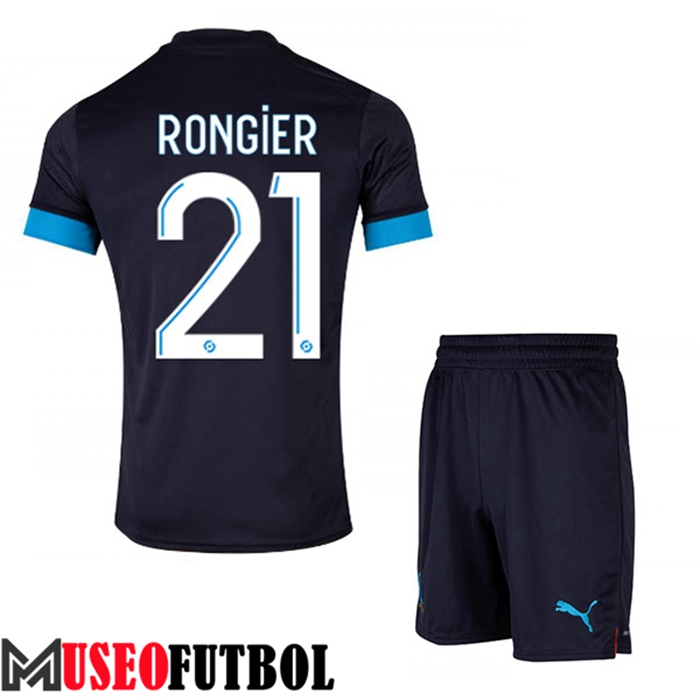 Camiseta Marsella (RONGIER #21) Ninos Segunda 2022/2023