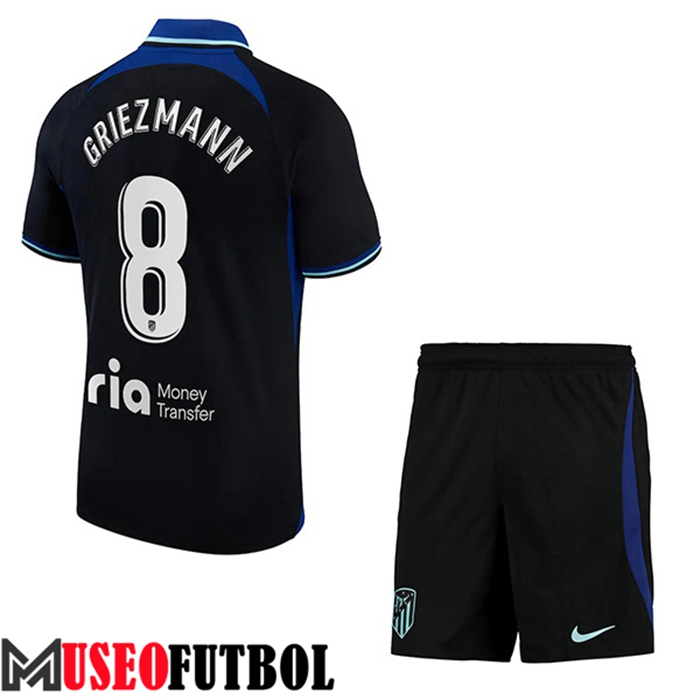 Camiseta Atletico Madrid (GRIEZMANN #8) Ninos Segunda 2022/2023