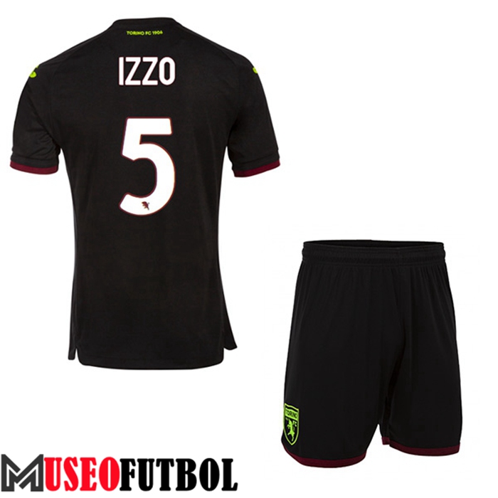 Camiseta Torino (IZZO #5) Ninos Tercera 2022/2023