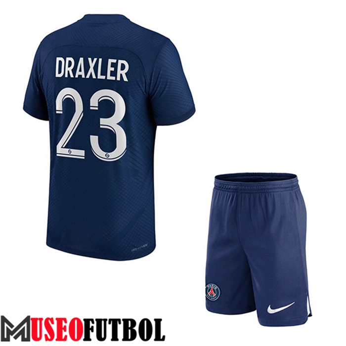 Camiseta PSG (DRAXLER #23) Ninos Primera 2022/23