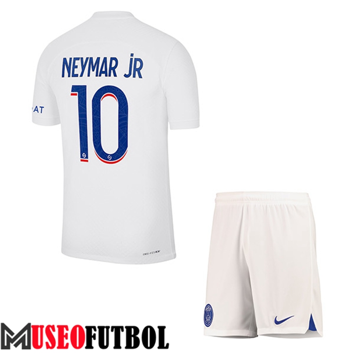 Camiseta PSG (NEYMAR JR #10) Ninos Tercera 2022/2023