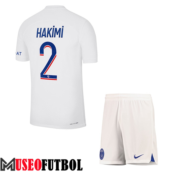 Camiseta PSG (HAKIMI #2) Ninos Tercera 2022/2023