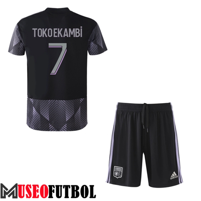 Camiseta Lyon (TOKO EKAMBI #7) Ninos Tercera 2022/2023