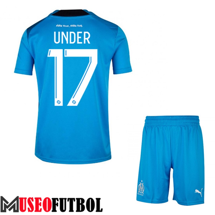 Camiseta Marsella (UNDER #17) Ninos Tercera 2022/2023