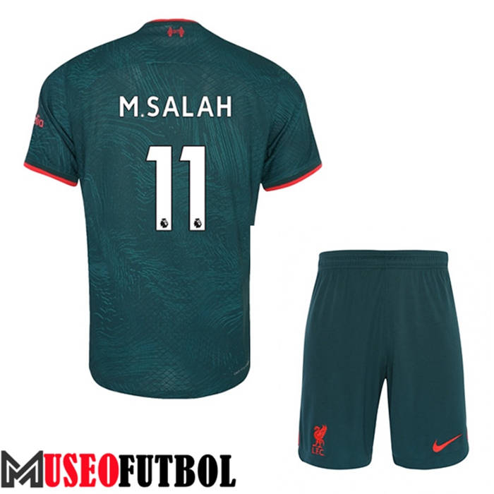 Camiseta Liverpool (M.SALAH #11) Ninos Tercera 2022/2023