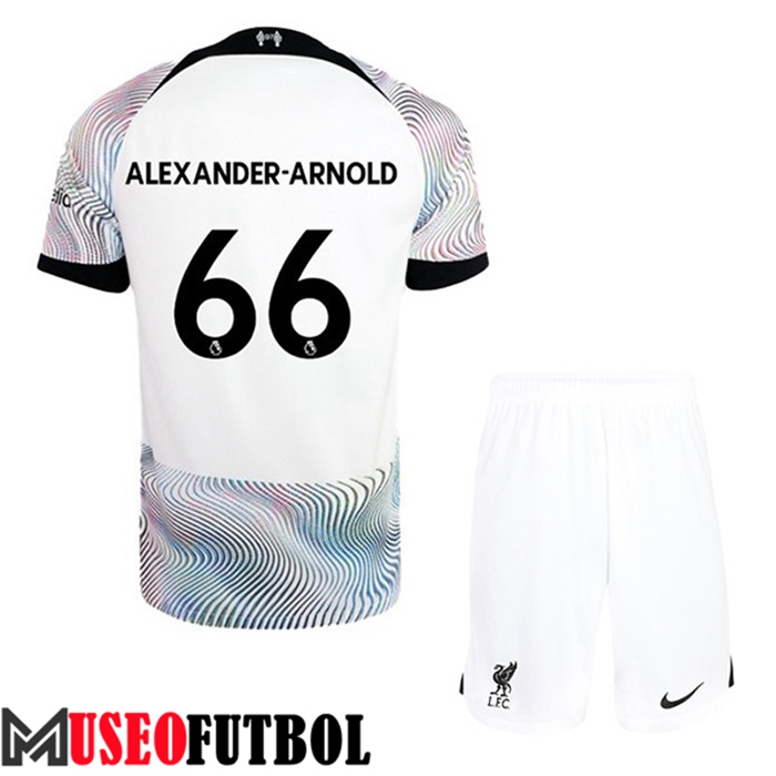 Camiseta Liverpool (ALEXANDER-ARNOLD #66) Ninos Segunda 2022/2023