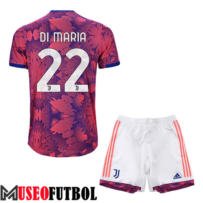 Camiseta Juventus (DI MARIA #22) Ninos Tercera 2022/2023