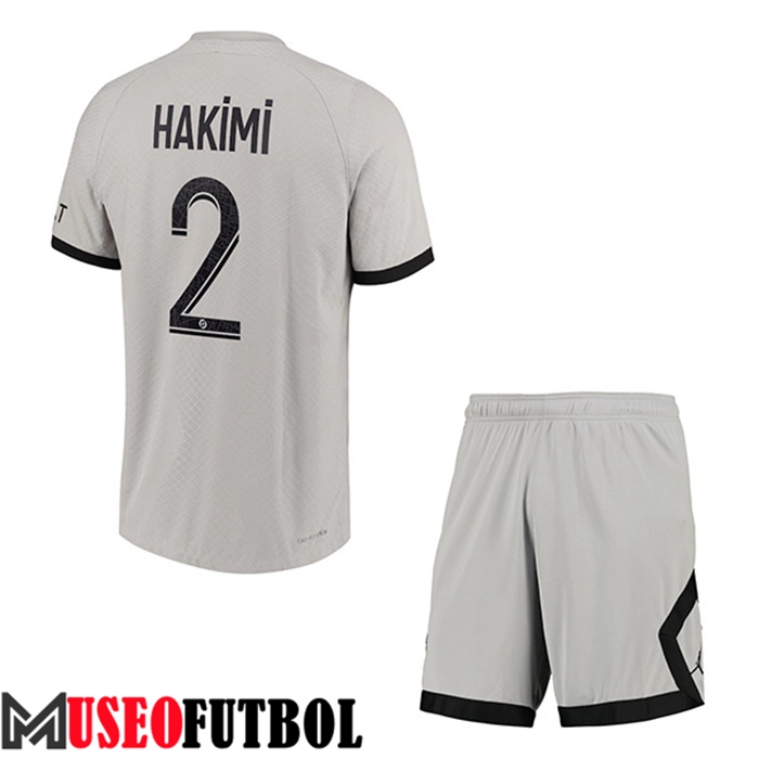 Camiseta PSG (HAKIMI #2) Ninos Segunda 2022/23