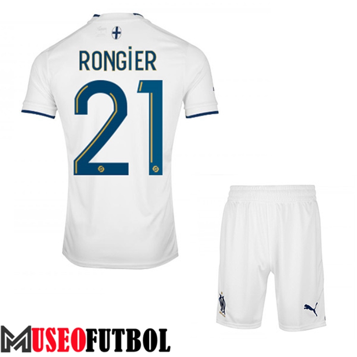 Camiseta Marsella (RONGIER #21) Ninos Primera 2022/23