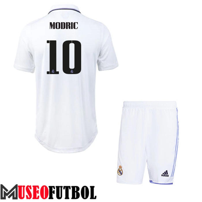 Camiseta Real Madrid (MODRIC #10) Ninos Primera 2022/23