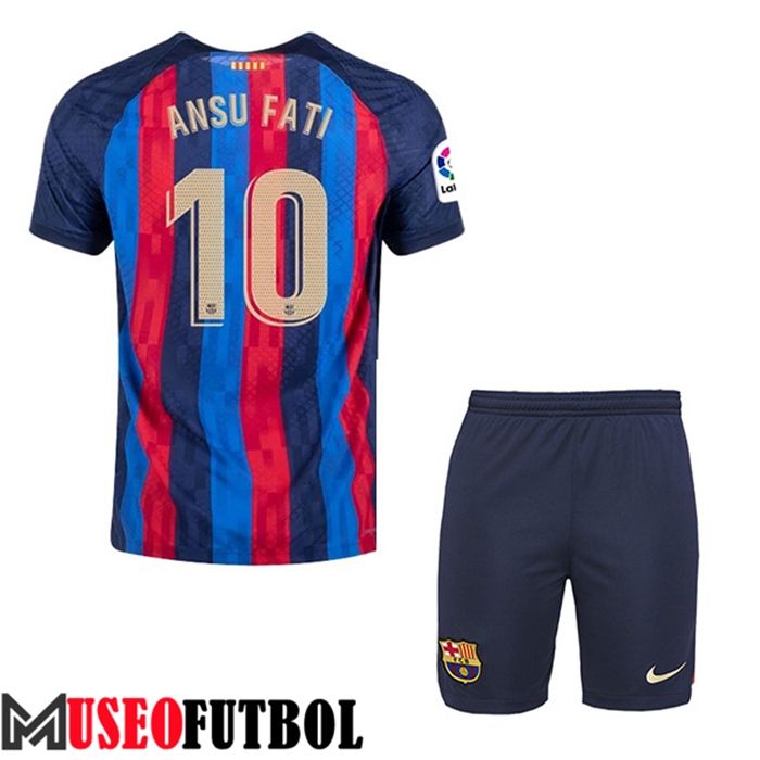 Camiseta FC Barcelona (ANSU FATI #10) Ninos Primera 2022/23