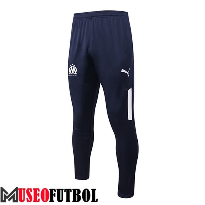 Pantalon Entrenamiento Marsella Azul Marino/Blanco 2022/2023