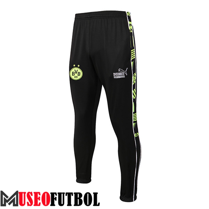 Pantalon Entrenamiento Dortmund Negro/Amarillo 2022/2023