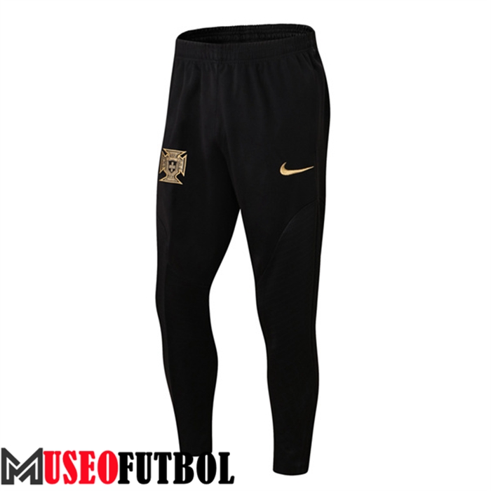 Pantalon Entrenamiento Portugal Negro 2022/2023