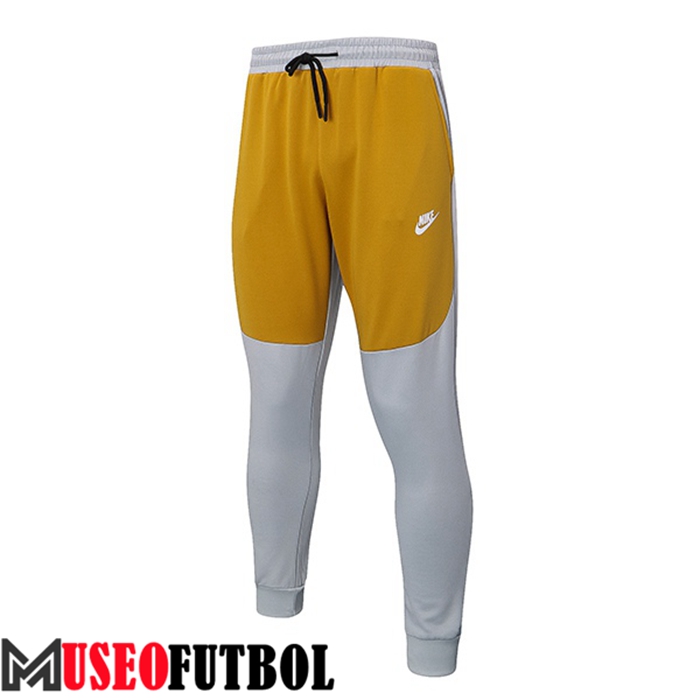 Pantalon Entrenamiento Nike Gris/Amarillo 2022/2023