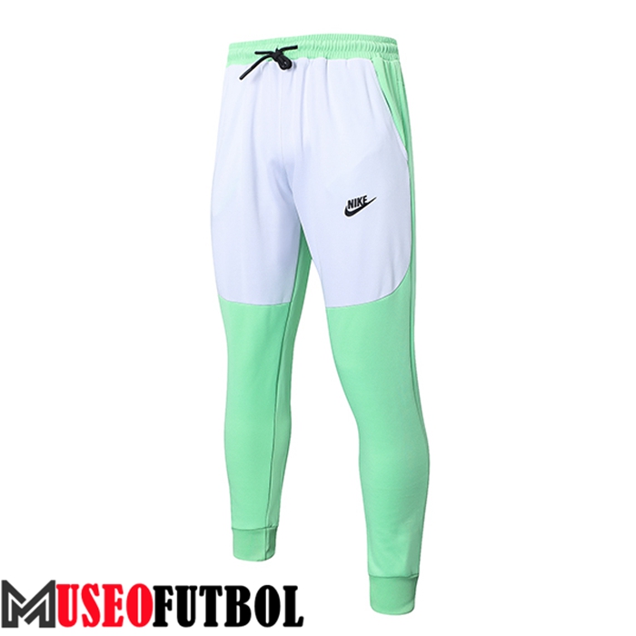 Pantalon Entrenamiento NIKE Blanco/Verde 2022/2023