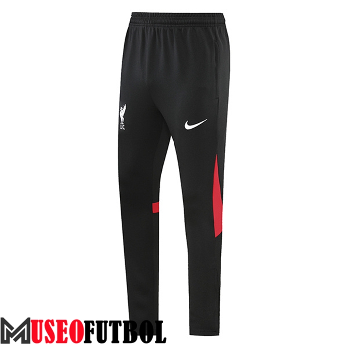 Pantalon Entrenamiento FC Liverpool Negro/Rojo 2022/2023