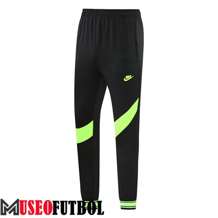 Pantalon Entrenamiento Nike Negro/Verde 2022/2023