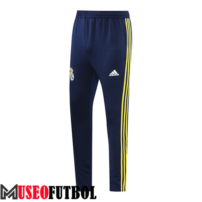 Pantalon Entrenamiento Real Madrid Azul Marino/Amarillo 2022/2023