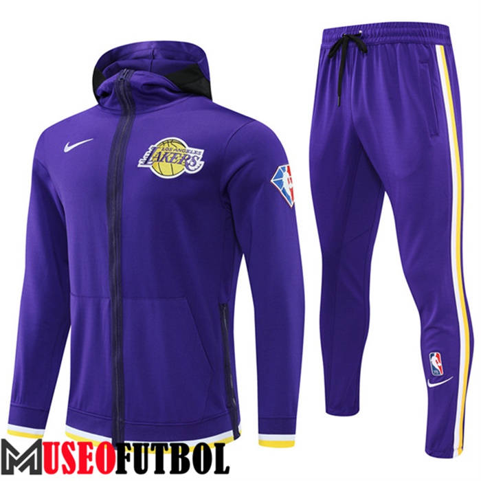 Chandal NBA Los Angeles Lakers Púrpura 2022