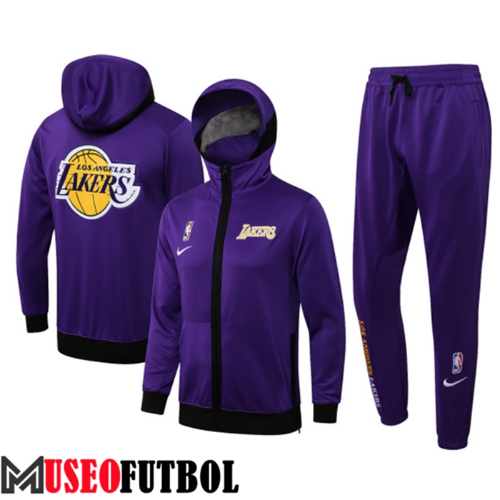 Chandal NBA Los Angeles Lakers Púrpura 2022