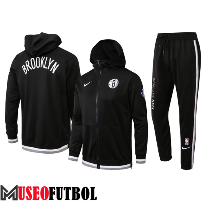 Chandal NBA Brooklyn Nets Negro 2022 -H0084