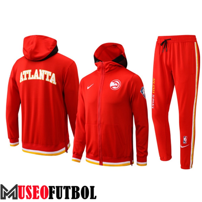 Chandal NBA Atlanta Hawks Rojo 2022