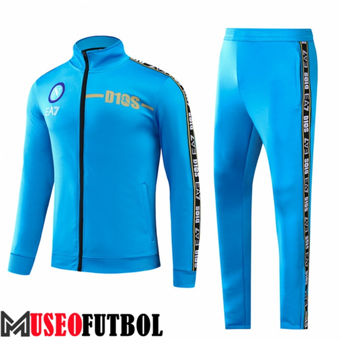 Chandal Futbol - Chaqueta SSC Napoli Azul 2022/2023