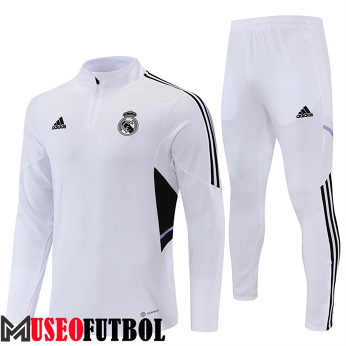 Chandal Equipos De Futbol Real Madrid Blanco 2022/2023