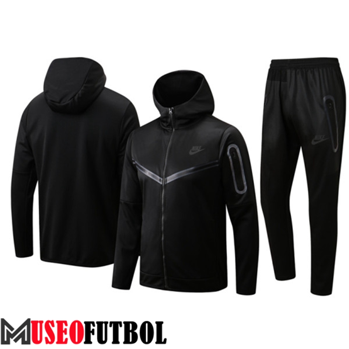 Chaqueta Con Capucha Chandal Futbol Nike Negro 2022/2023