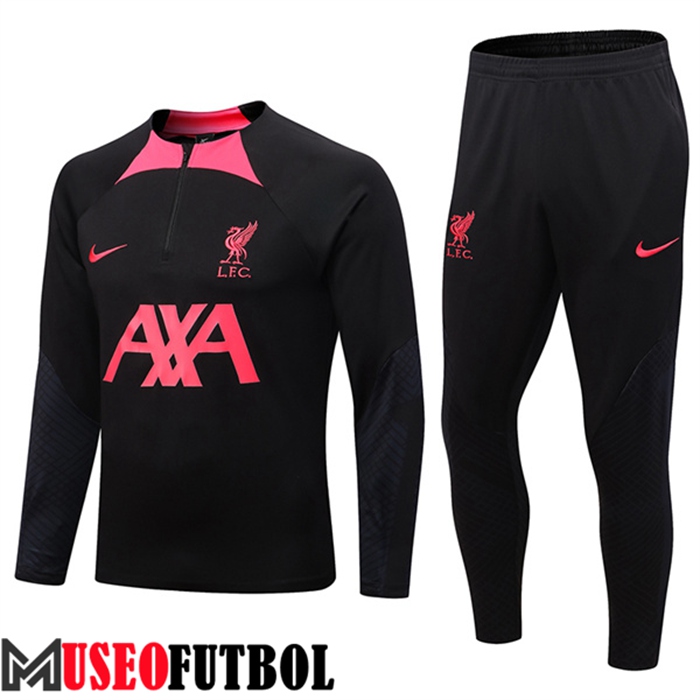 Chandal Equipos De Futbol FC Liverpool Negro/Rosa 2022/2023