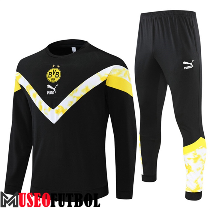 Chandal Equipos De Futbol Dortmund BVB Negro/Blanco 2022/2023