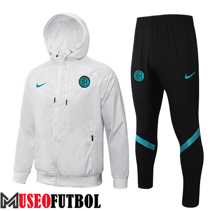 Rompevientos Chandal De Futbol Inter Milan Blanco 2022/2023