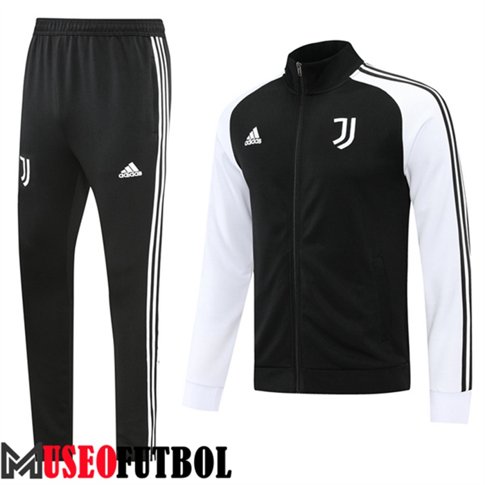 Chaqueta Chandal Futbol Juventus Negro/Blanco 2022/2023