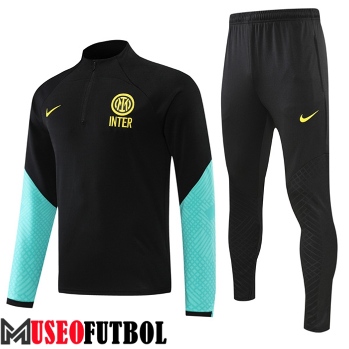 Chandal Equipos De Futbol Inter Milan Negro/Verde 2022/2023